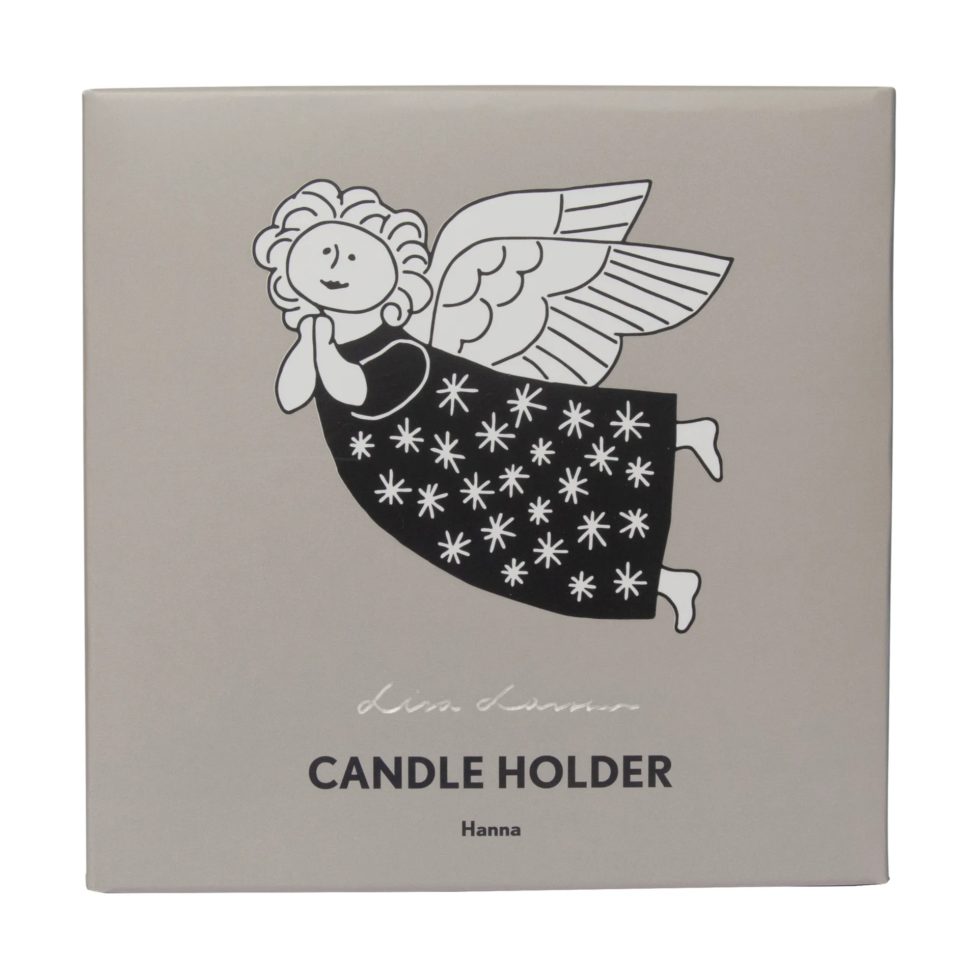 Candeliere Lisa Larson Hanna, Argento Pluto Design