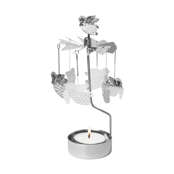 Carillon Lisa Larson angeli  - Argento - Pluto Design