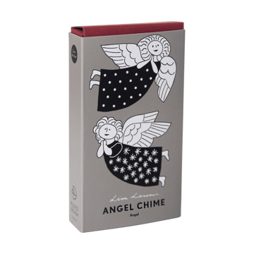 Carillon Lisa Larson angeli  - Argento - Pluto Design