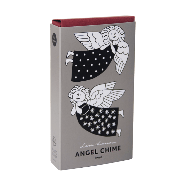 Carillon Lisa Larson angeli , Argento Pluto Design