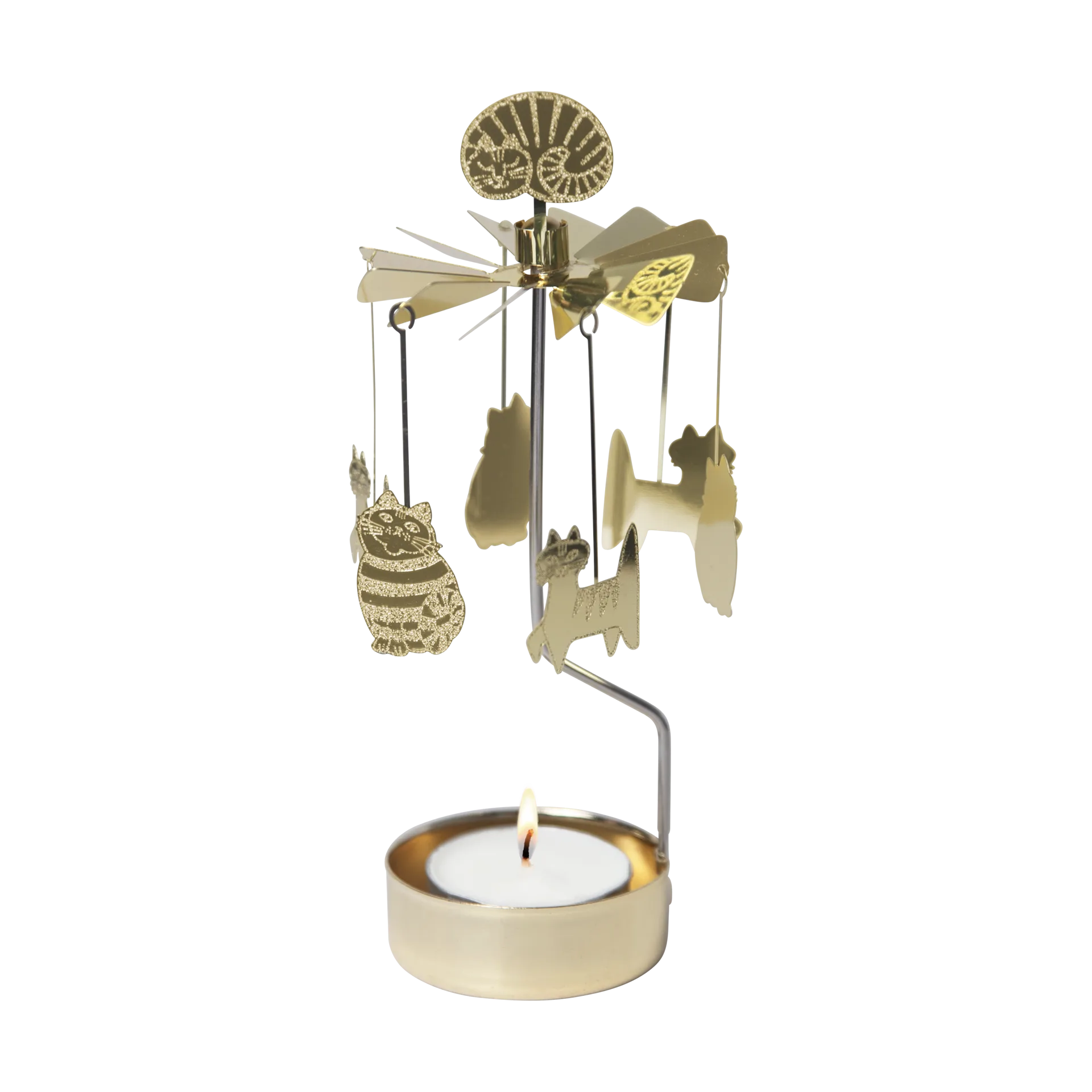 Carillon Lisa Larson gatti, Oro Pluto Design