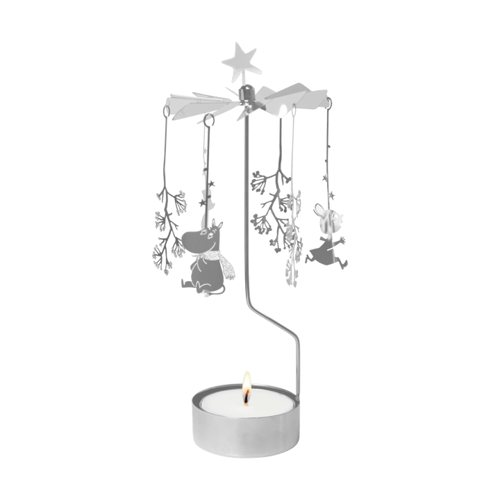 Carillon Mumin XL - First snow, argento - Pluto Design