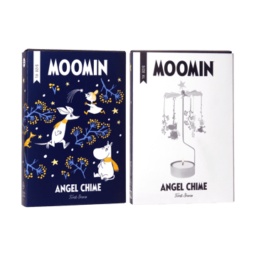 Carillon Mumin XL - First snow, argento - Pluto Design