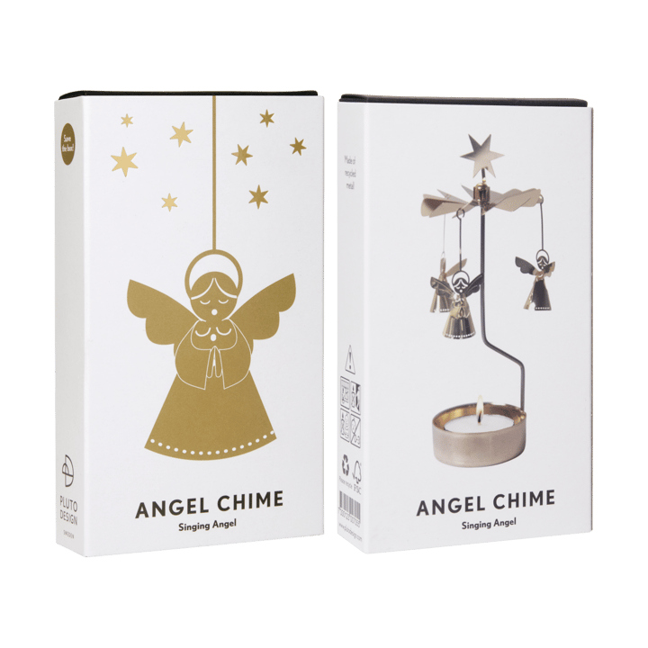 Carillon Singing angel 3D , Oro Pluto Design
