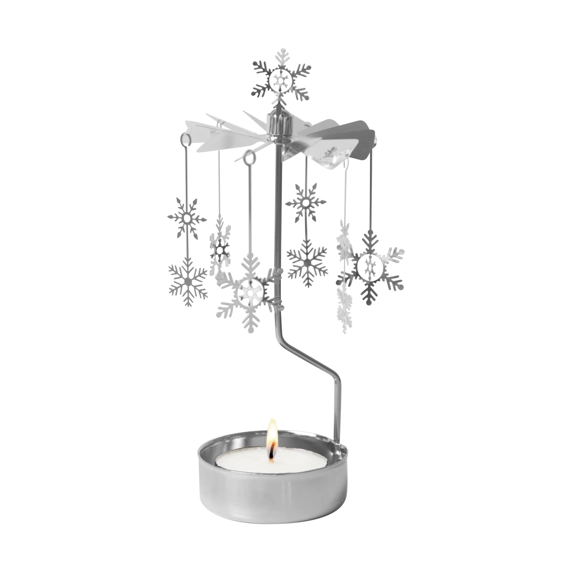 Carillon Snowfall, Argento Pluto Design