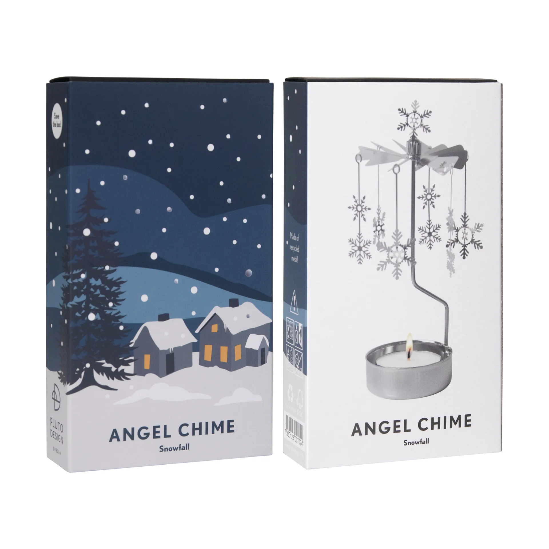 Carillon Snowfall, Argento Pluto Design