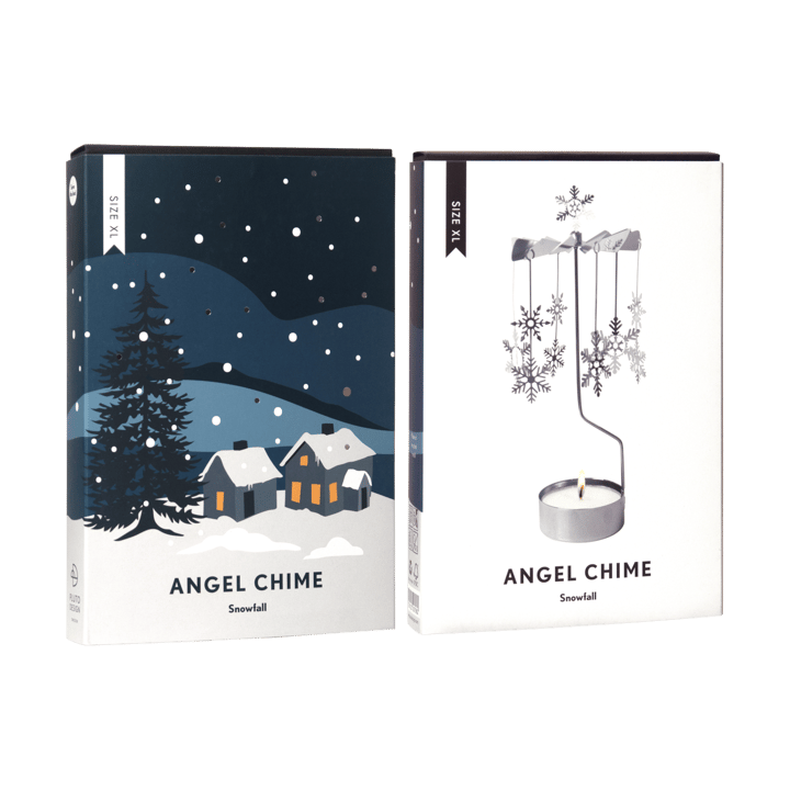 Carillon XL Snowfall, Argento Pluto Design