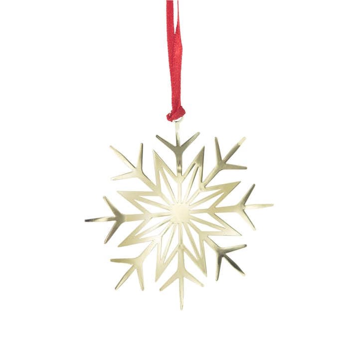 Ciondolo per albero di Natale in metallo Pluto - Stella, color oro - Pluto Design