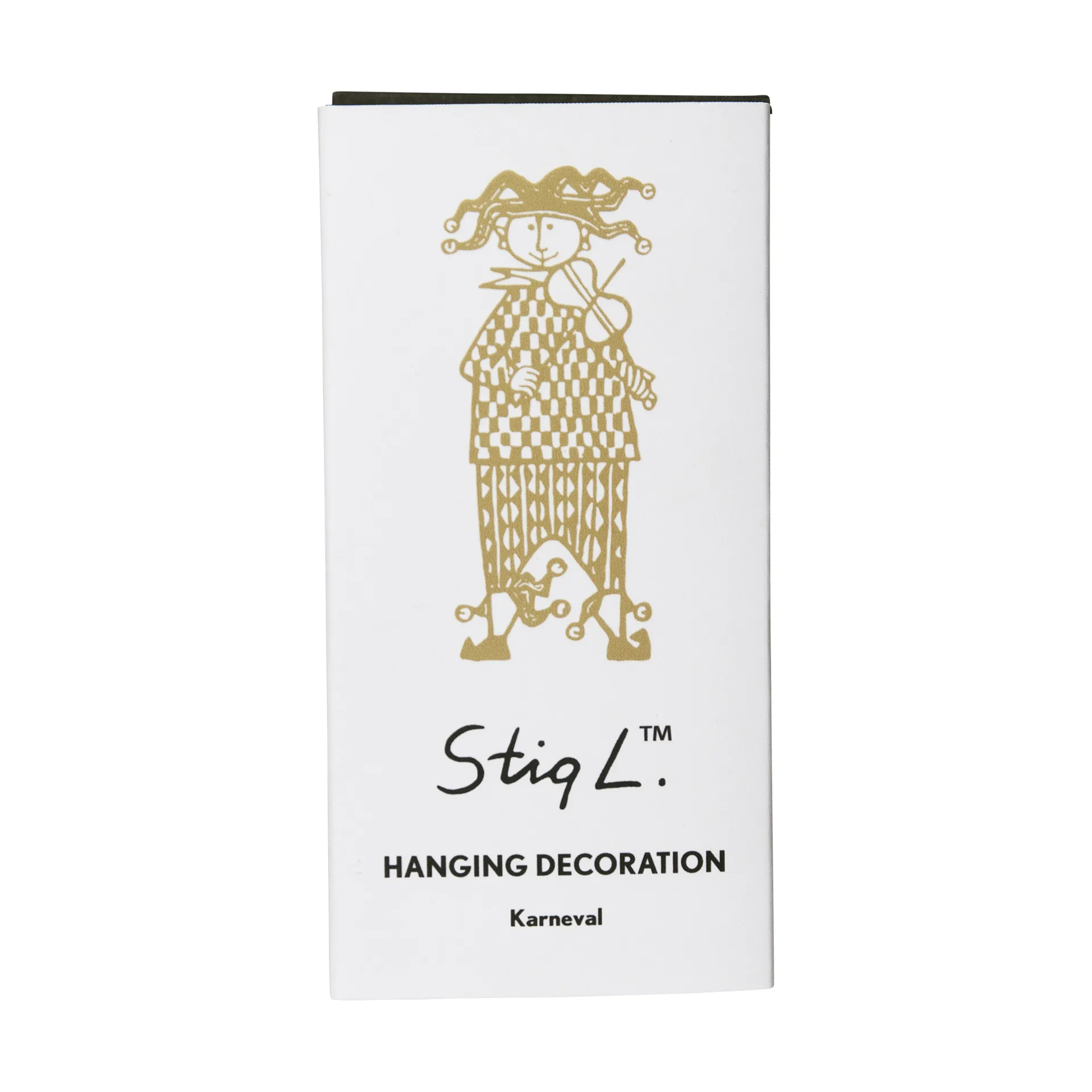 Decorazione a sospensione Stig Lindberg Karneval, Oro Pluto Design