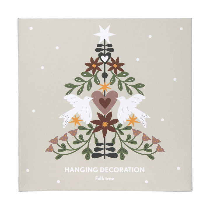 Decorazione Folk tree , Oro Pluto Design