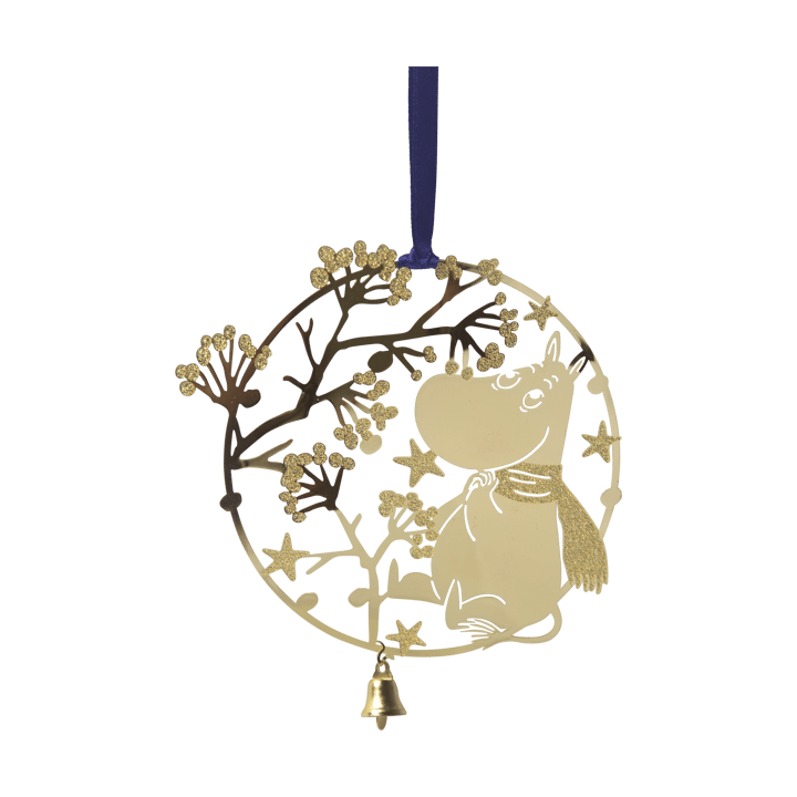 Decorazione natalizia Mumin prima neve  - Oro - Pluto Design