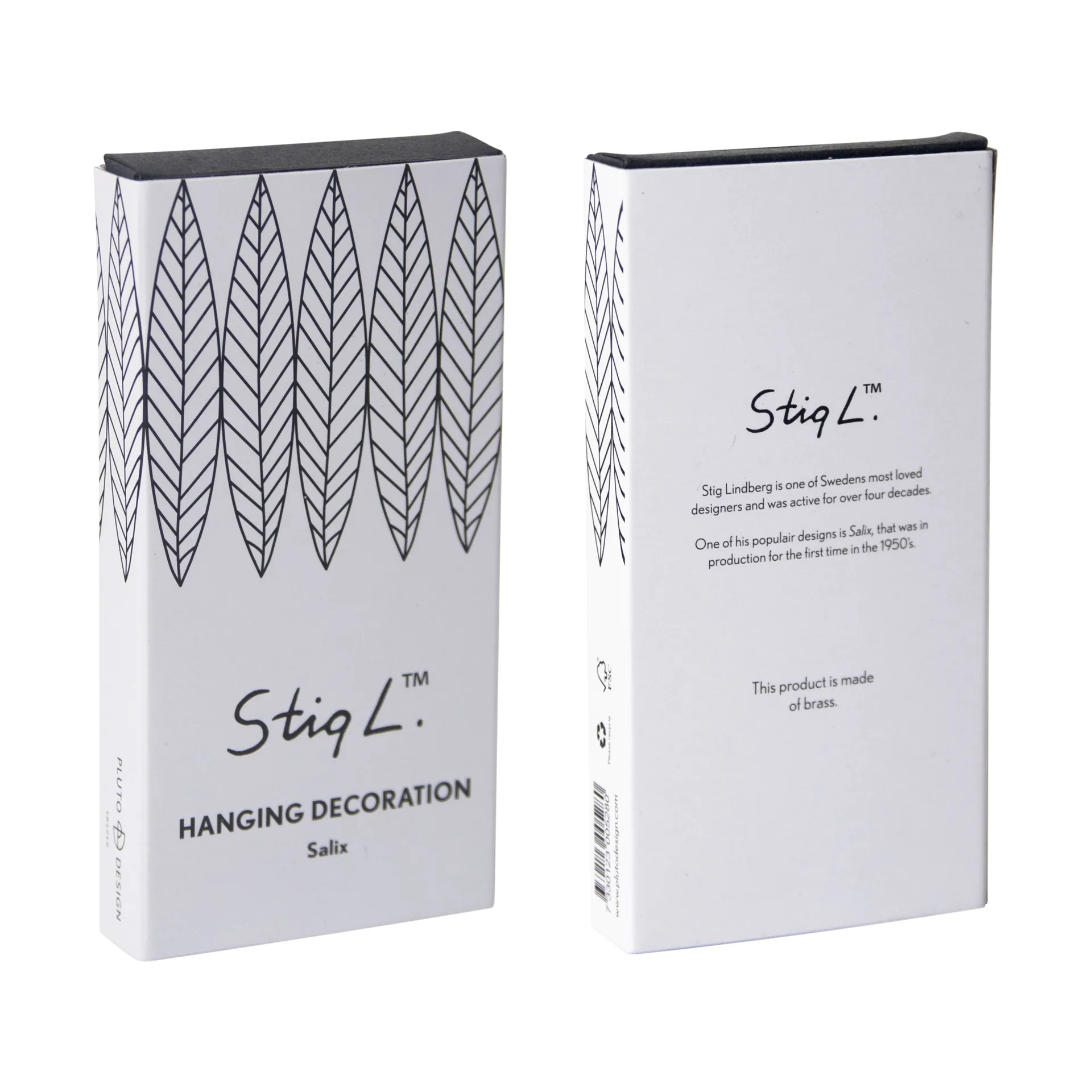 Decorazione natalizia Stig L Salix, Oro Pluto Design