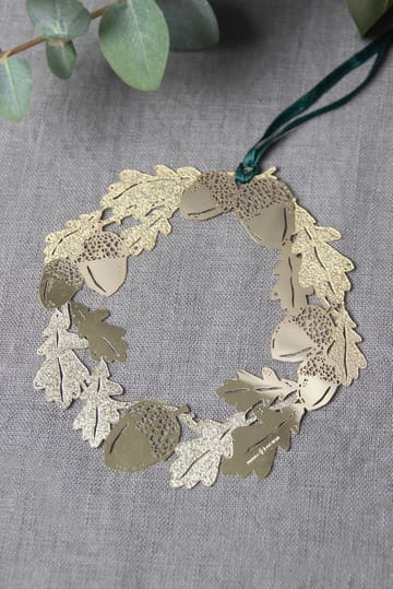 Decorazione Oak Ø10 cm - Oro - Pluto Design