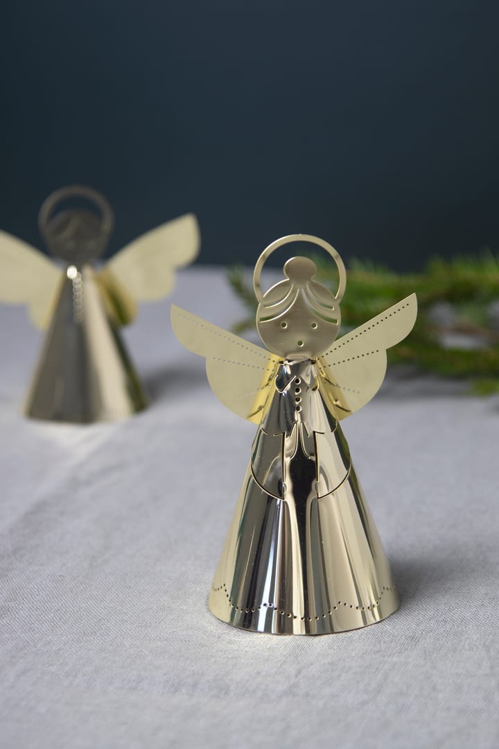Decorazione Singing angel oro, 11 cm Pluto Design