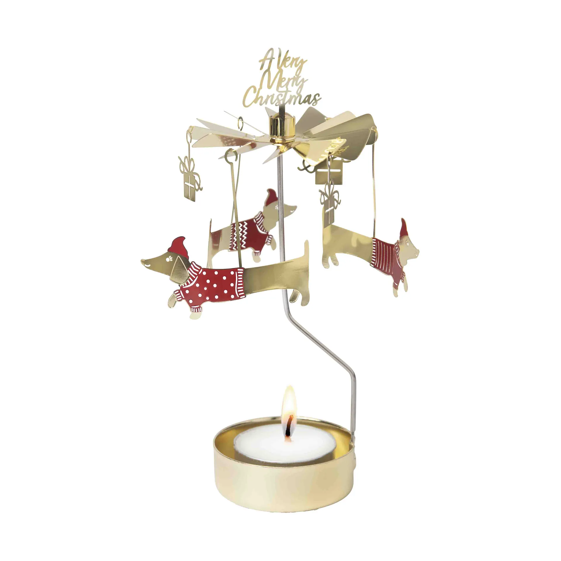 Giostra angelica Jolly dogs, Oro Pluto Design