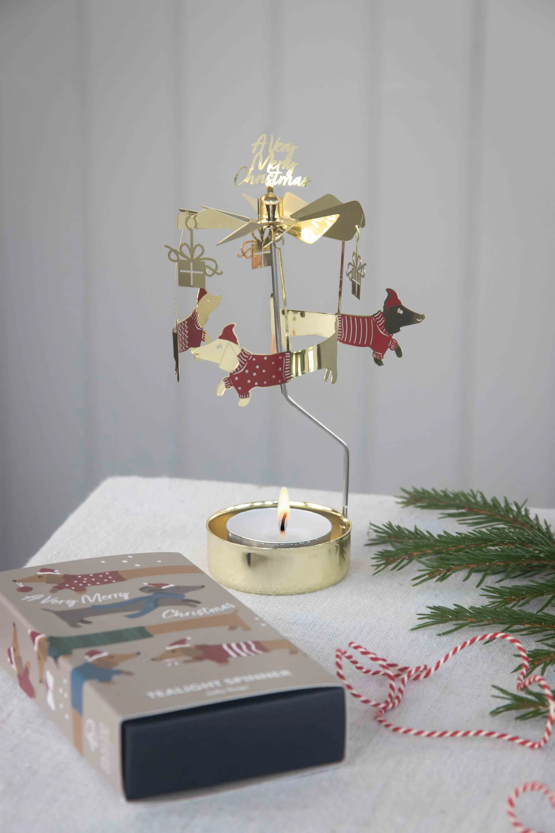 Giostra angelica Jolly dogs, Oro Pluto Design