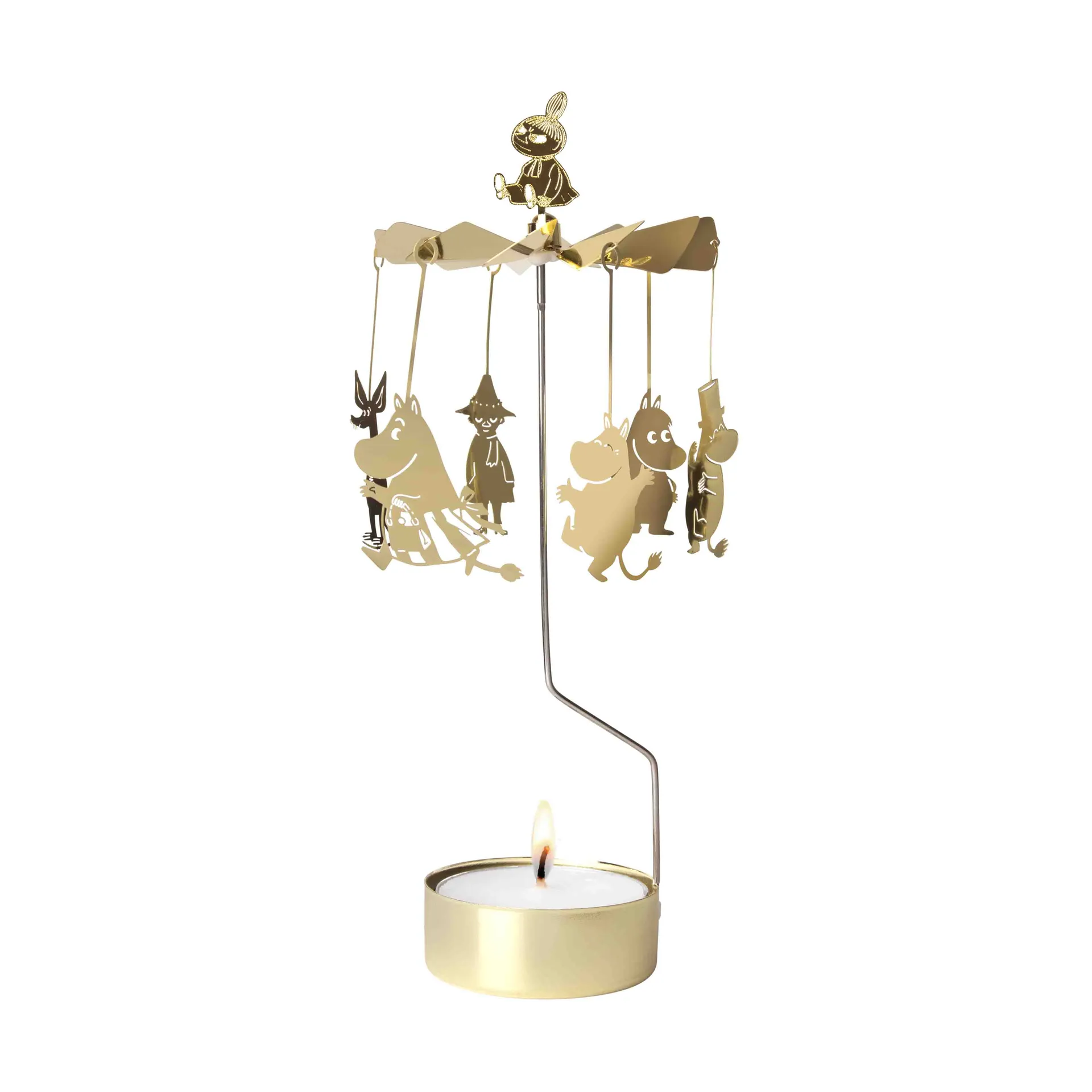 Giostra angelica XL famiglia Mumin, Oro Pluto Design
