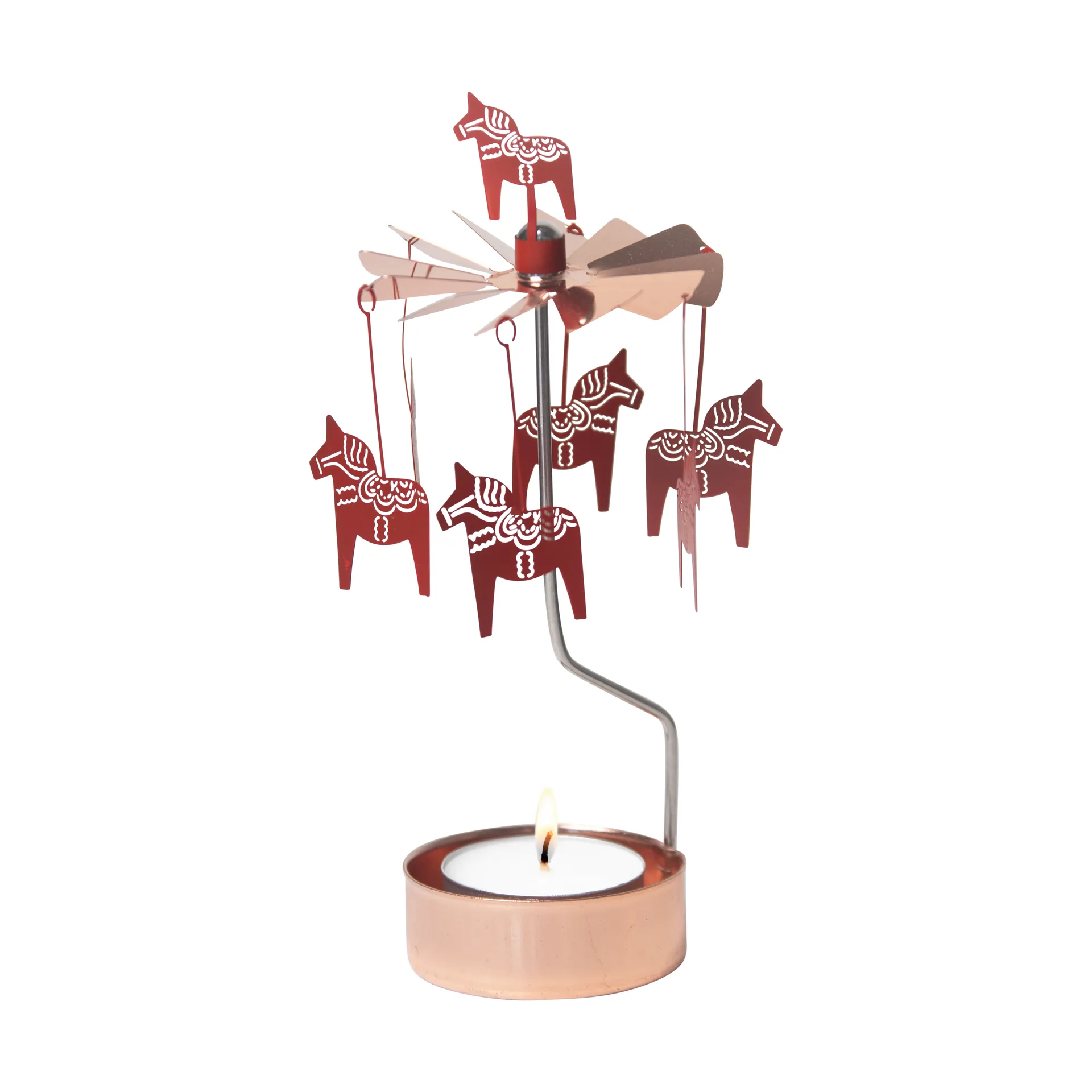 Giostra d'angeli Dalahäst , Rame-rosso Pluto Design