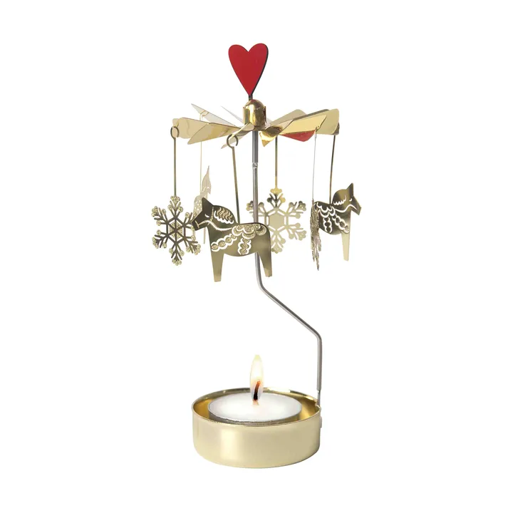 Giostra di angeli cavallo di Natale - Oro - Pluto Design