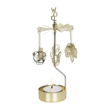 Giostrina Famiglia di cani - Oro - Pluto Design