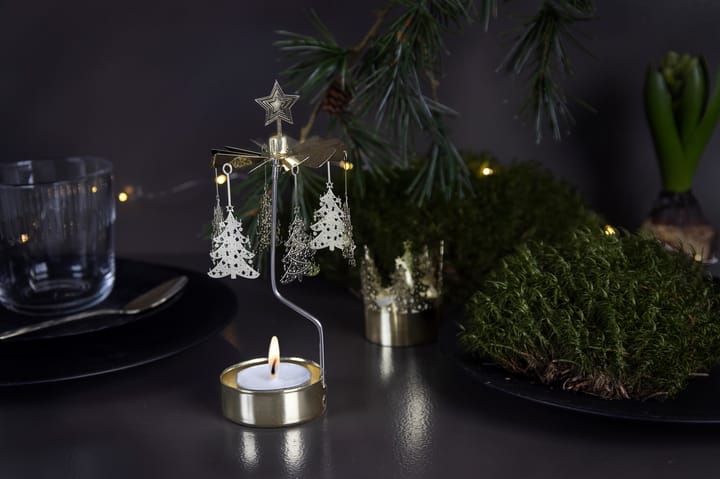 Giostrina portacandela invernale e natalizia - Albero di Natale - Pluto Design
