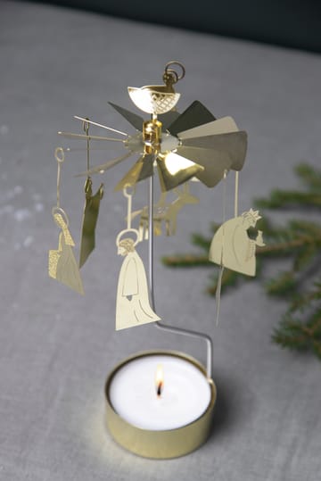 Giostrina portacandele Crib family - Oro - Pluto Design