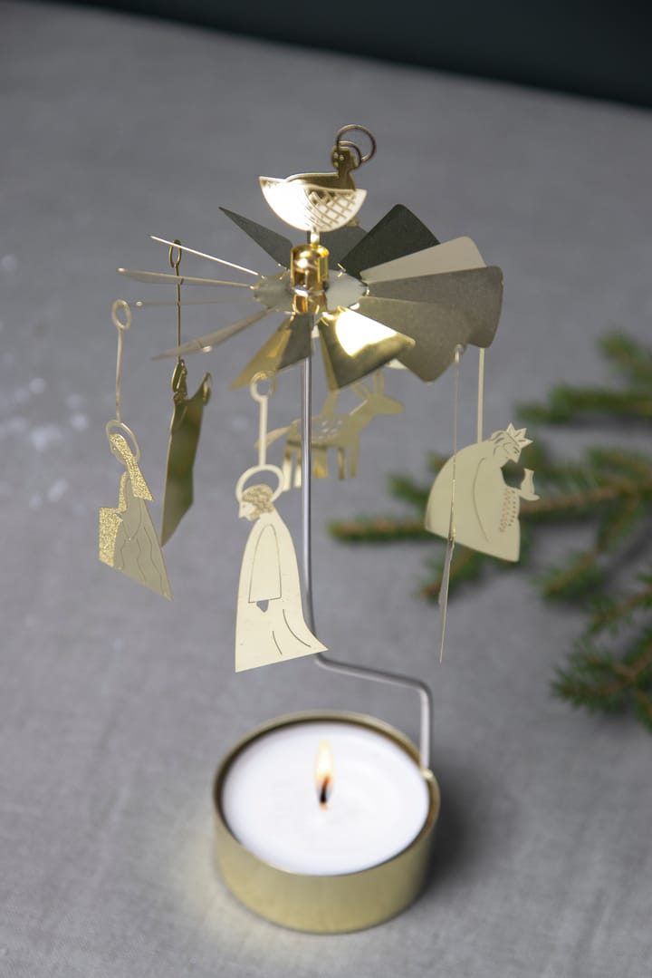 Giostrina portacandele Crib family, Oro Pluto Design