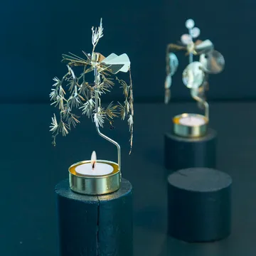 Giostrina portacandele Tall - Oro - Pluto Design