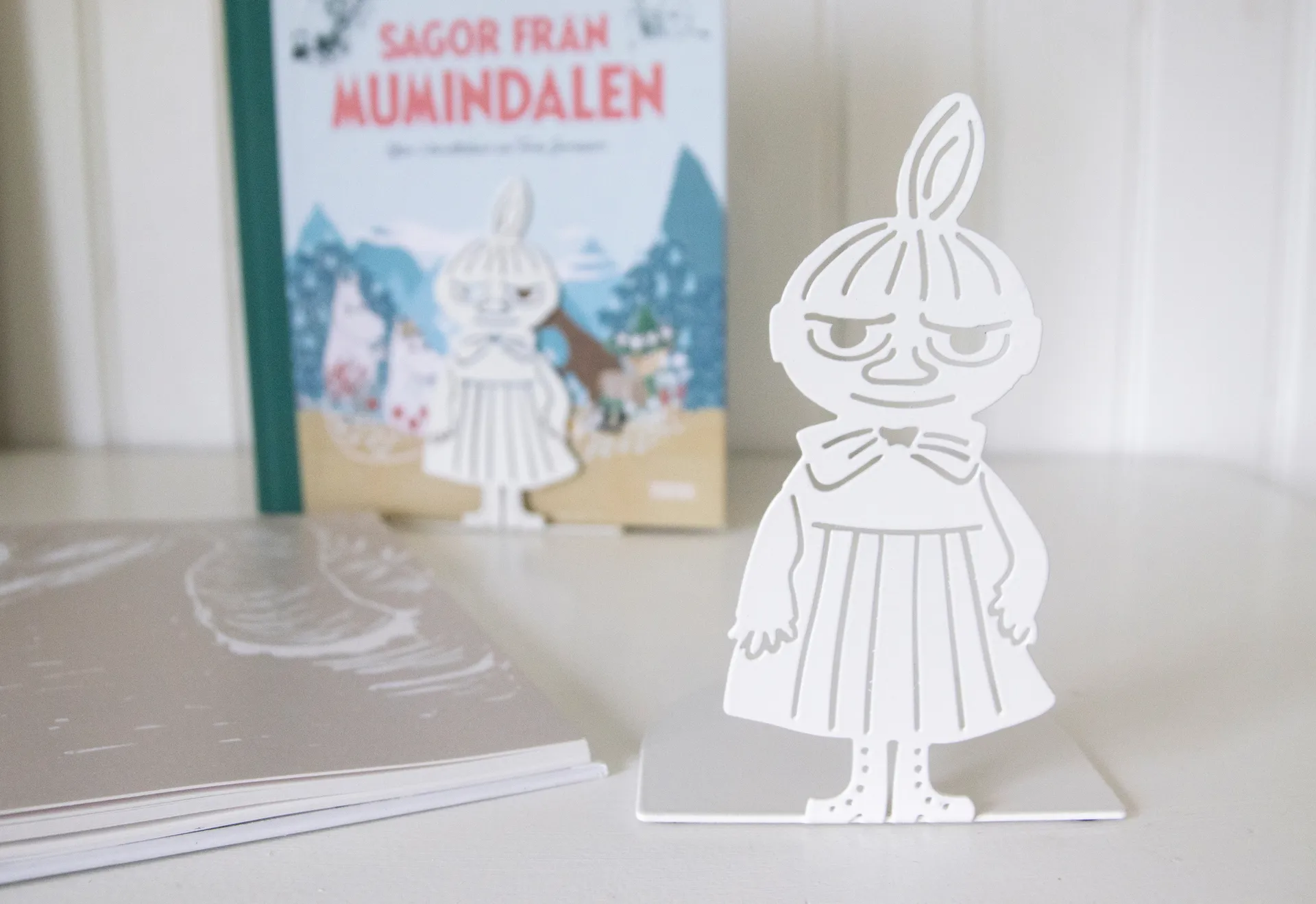 Lilla My supporto per libri 2-pack, Bianco Pluto Design