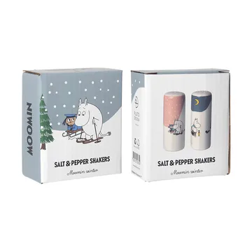 Mumin inverno sale & pepe - Rosa-blu-bianco - Pluto Design