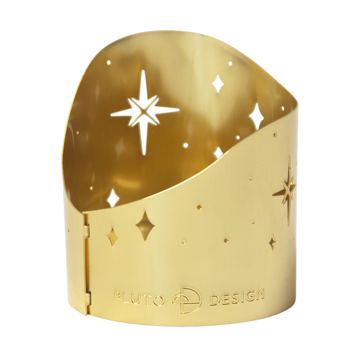 Porta lumino Northern star Ø4,5 cm - Metallo placcato in oro - Pluto Design