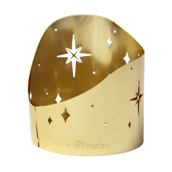 Porta lumino Northern star Ø6,5 cm - Metallo placcato in oro - Pluto Design