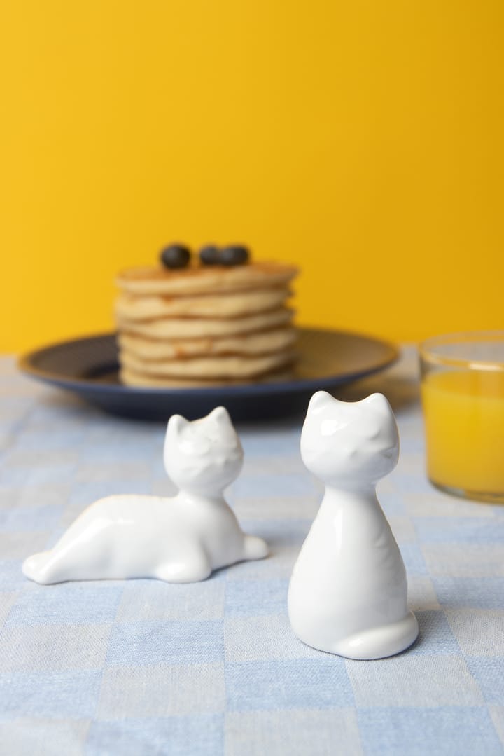 Porta Sale e pepe Gatto, Bianco Pluto Design
