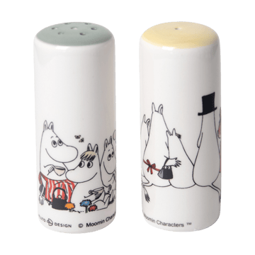 Porta sale e pepe Moomin love - Bianco-multi - Pluto Design