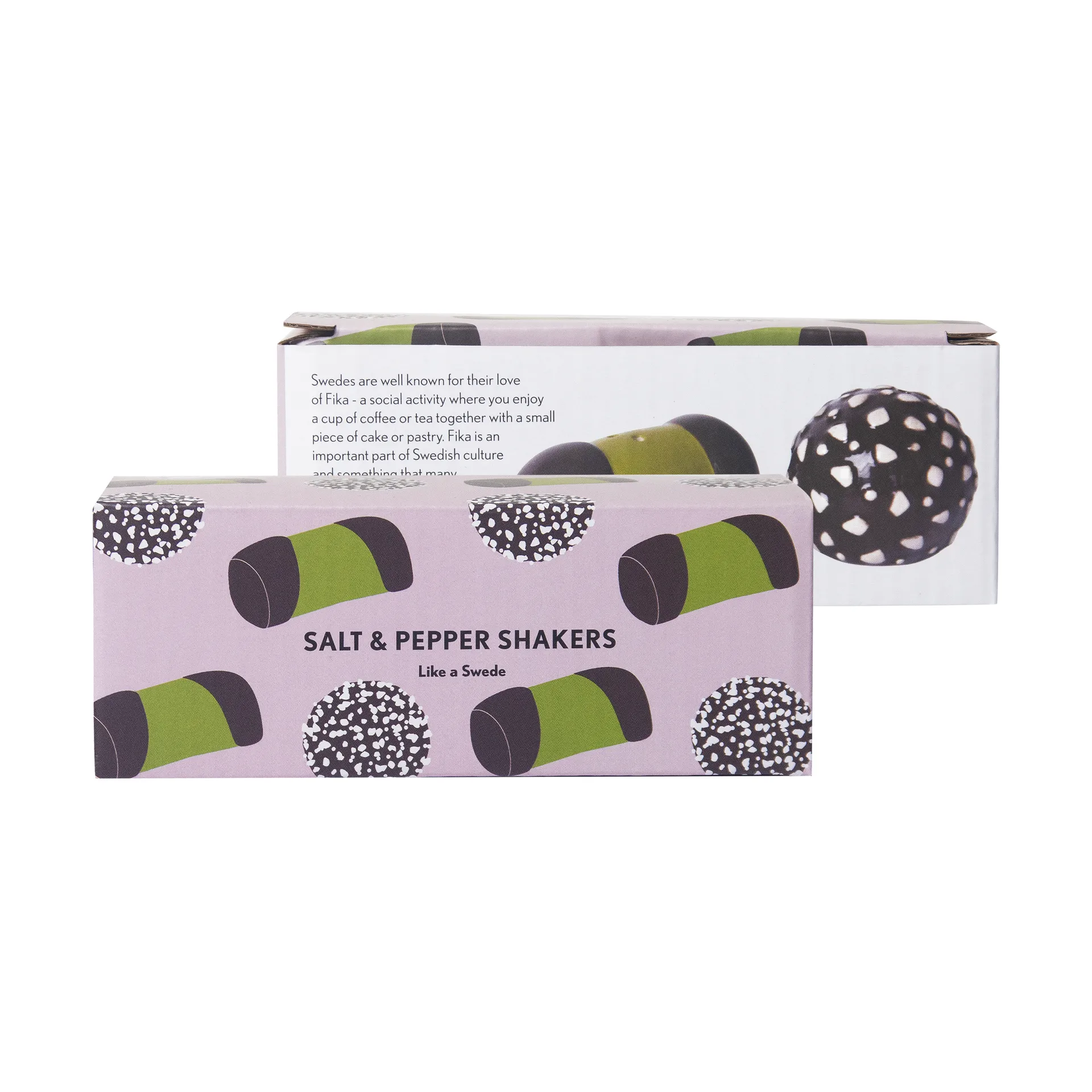 Porta sale & pepe Like a Swede, Marrone-verde-bianco Pluto Design