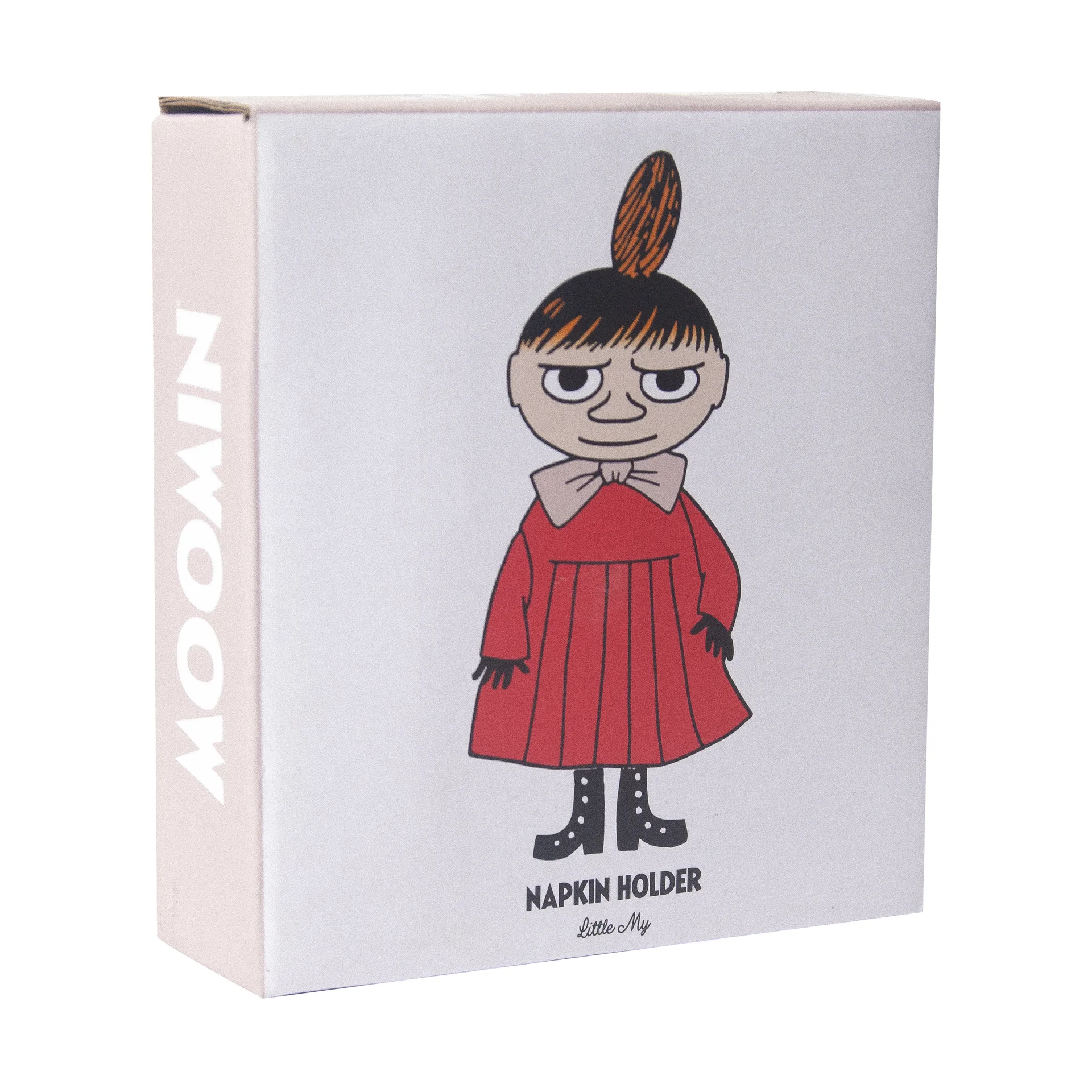 Portatovaglioli Lilla My, Bianco-multicolor Pluto Design