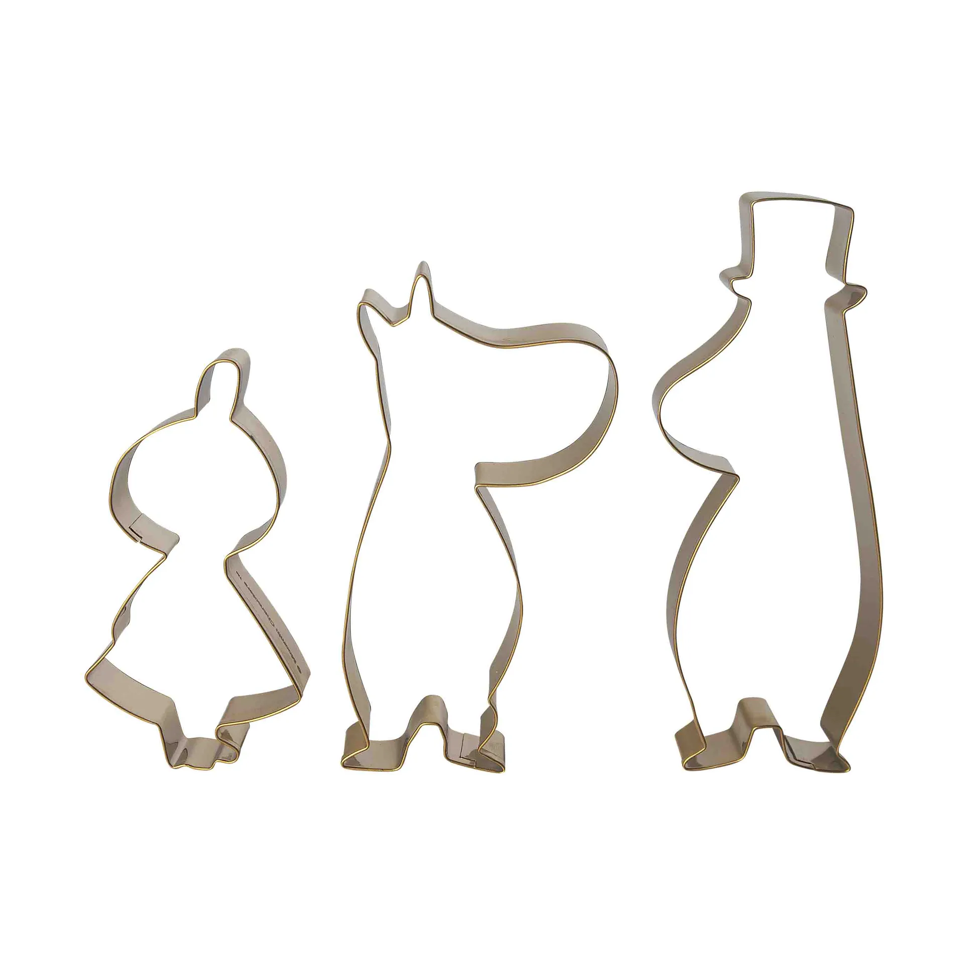 Stampi per biscotti invernali Mumin, set di 3 pezzi, Lilla My Muminpappan, Mumintrollet Pluto Design
