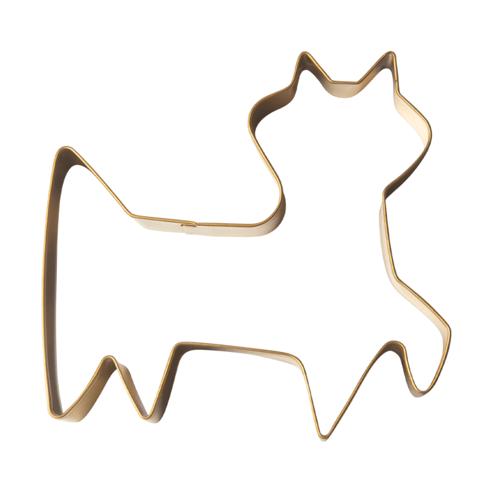 Stampo per biscotti Lisa Larson Felix  - Oro - Pluto Design