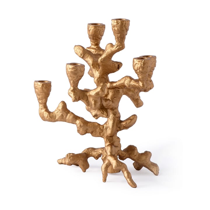 Candelabro Apple tree S da 32,5 cm - Oro - POLSPOTTEN