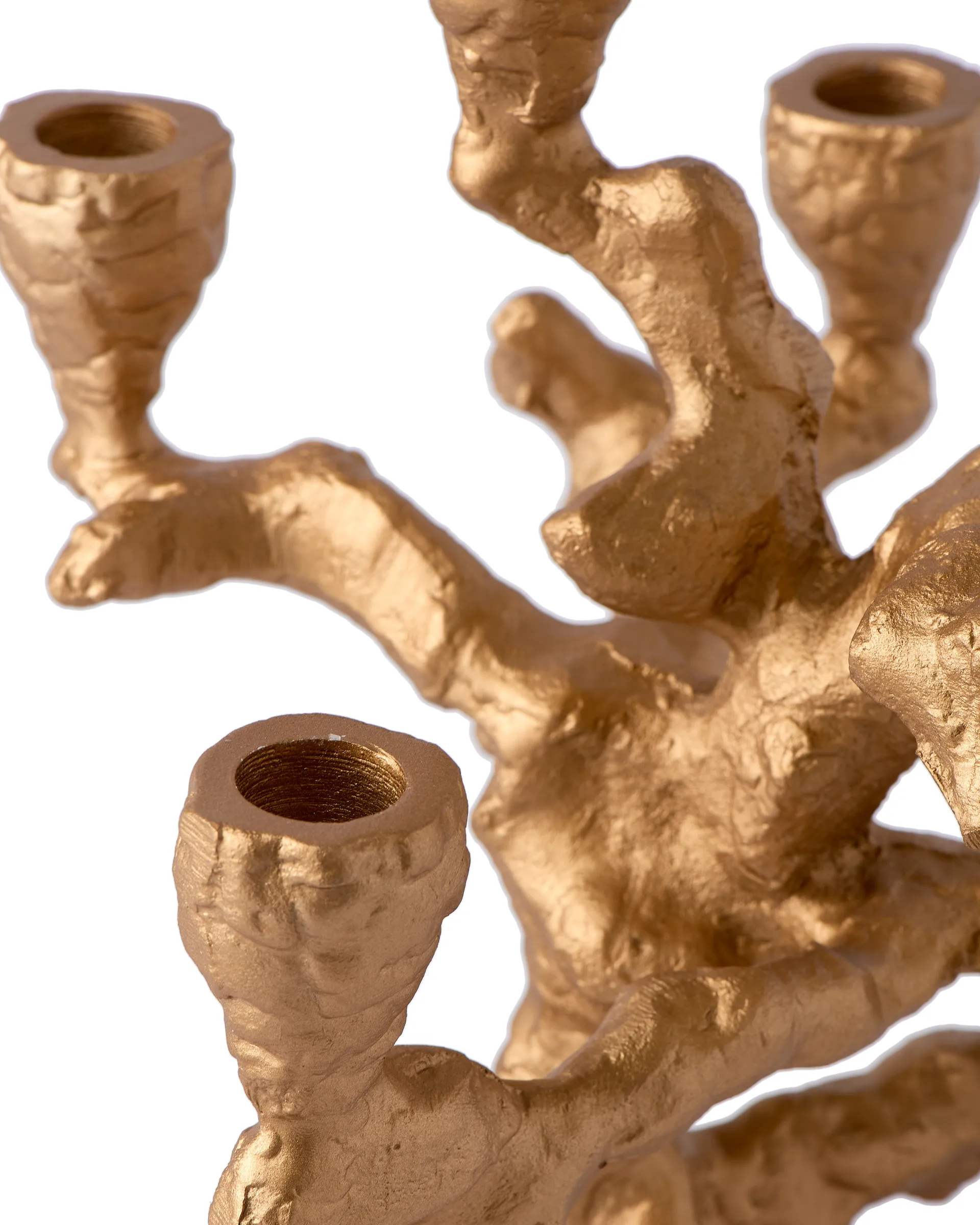 Candelabro Apple tree S da 32,5 cm, Oro POLSPOTTEN