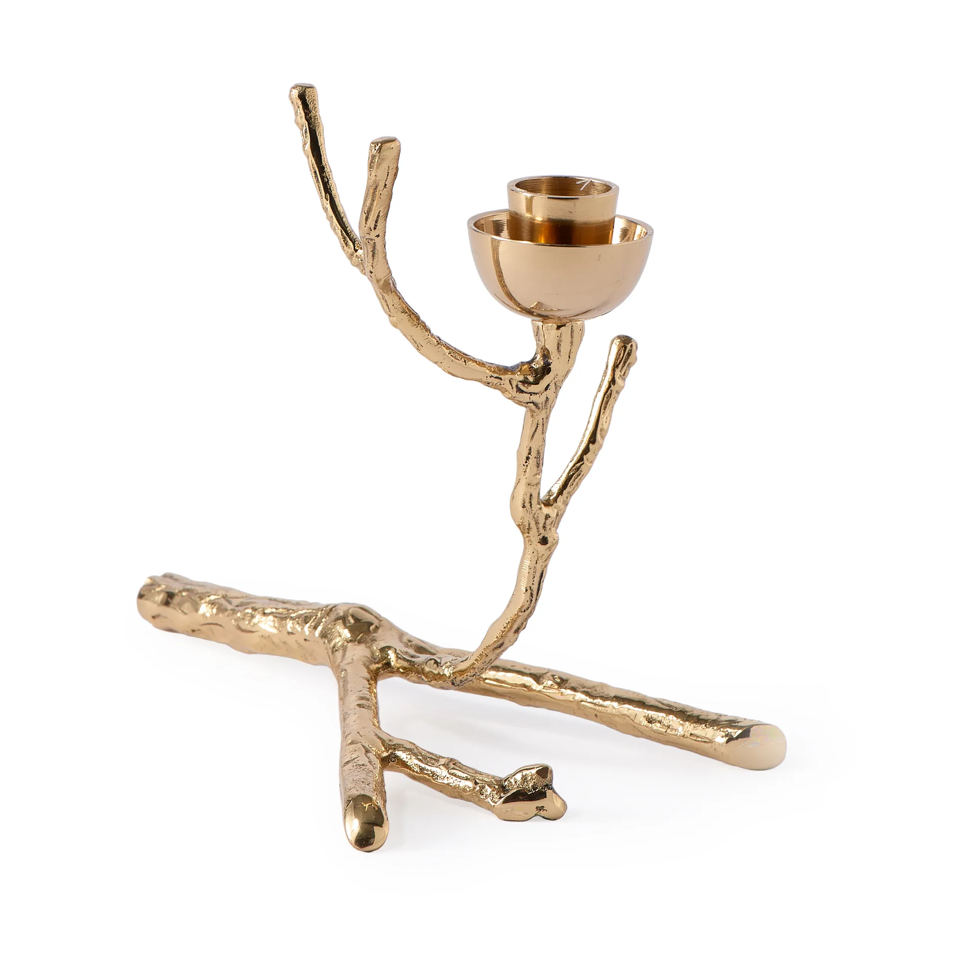 Candelabro Twiggy S 14 cm, Oro POLSPOTTEN