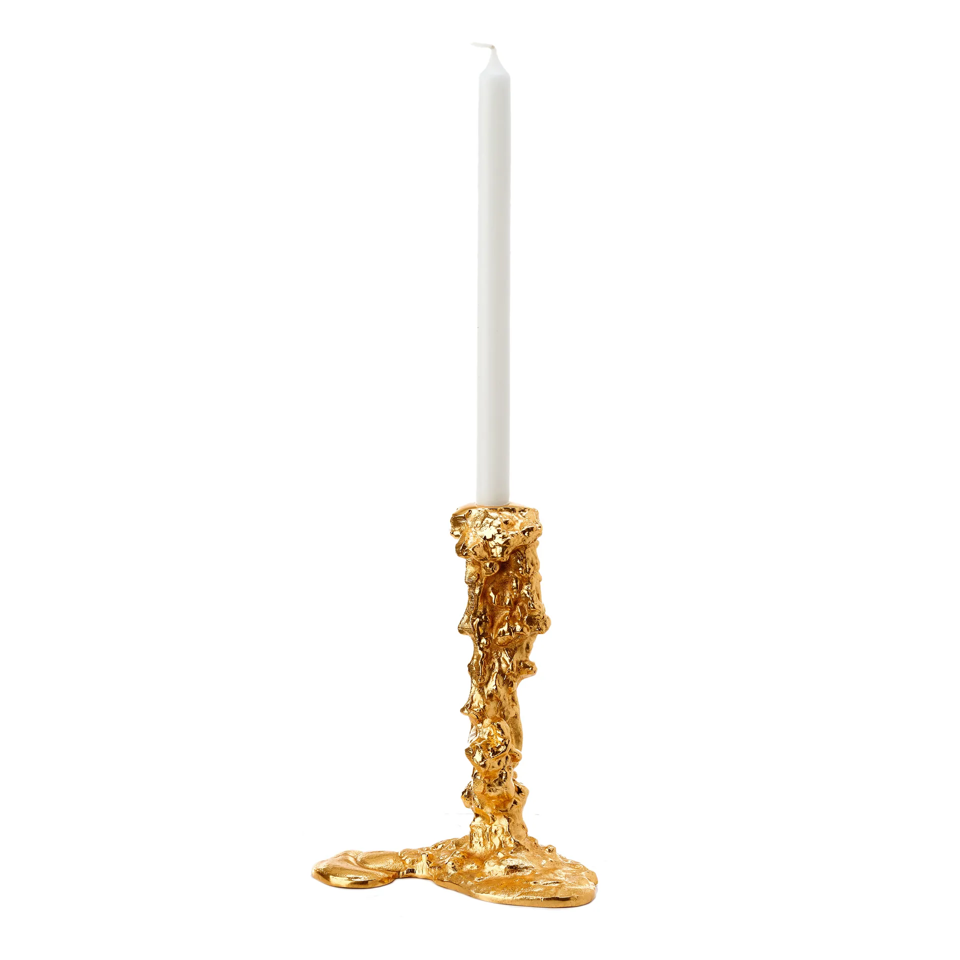 Candeliere L Drip 25 cm, Oro POLSPOTTEN