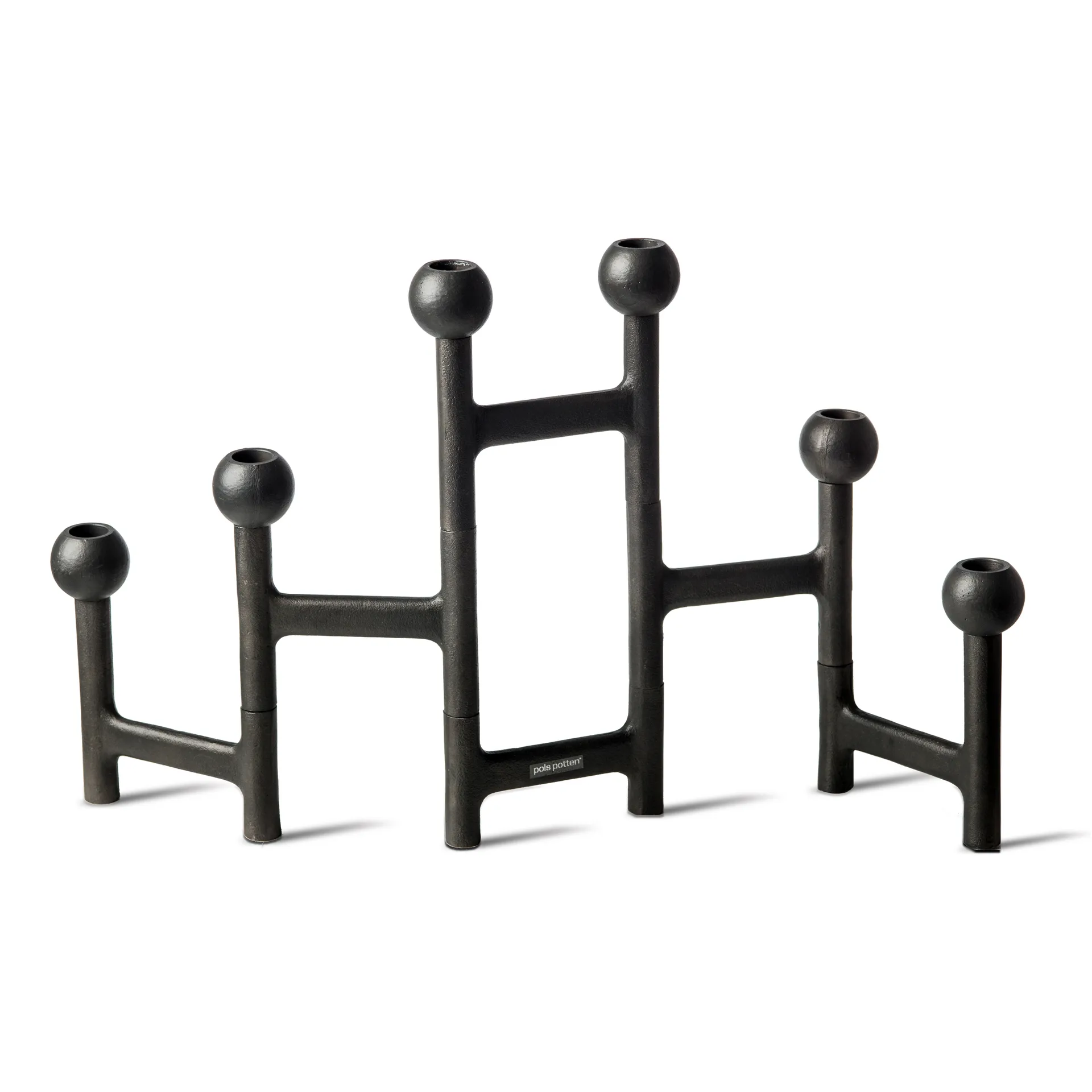 Candeliere Round Folding 56x30 cm, Grigio scuro POLSPOTTEN