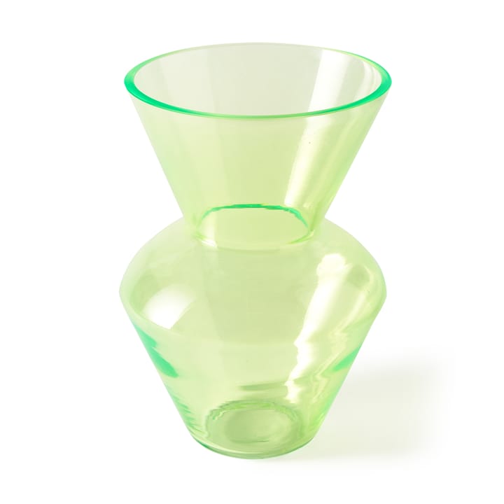 Vaso S Fat Neck 35 cm - Verde - POLSPOTTEN