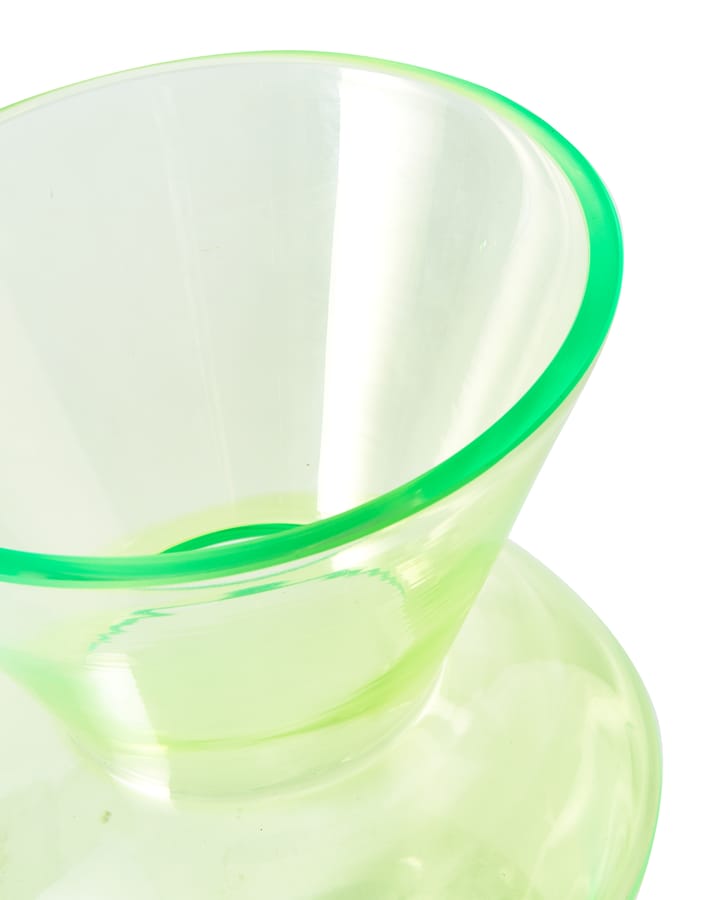 Vaso S Fat Neck 35 cm - Verde - POLSPOTTEN