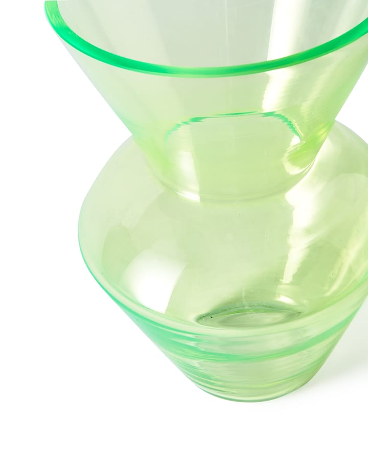 Vaso S Fat Neck 35 cm - Verde - POLSPOTTEN