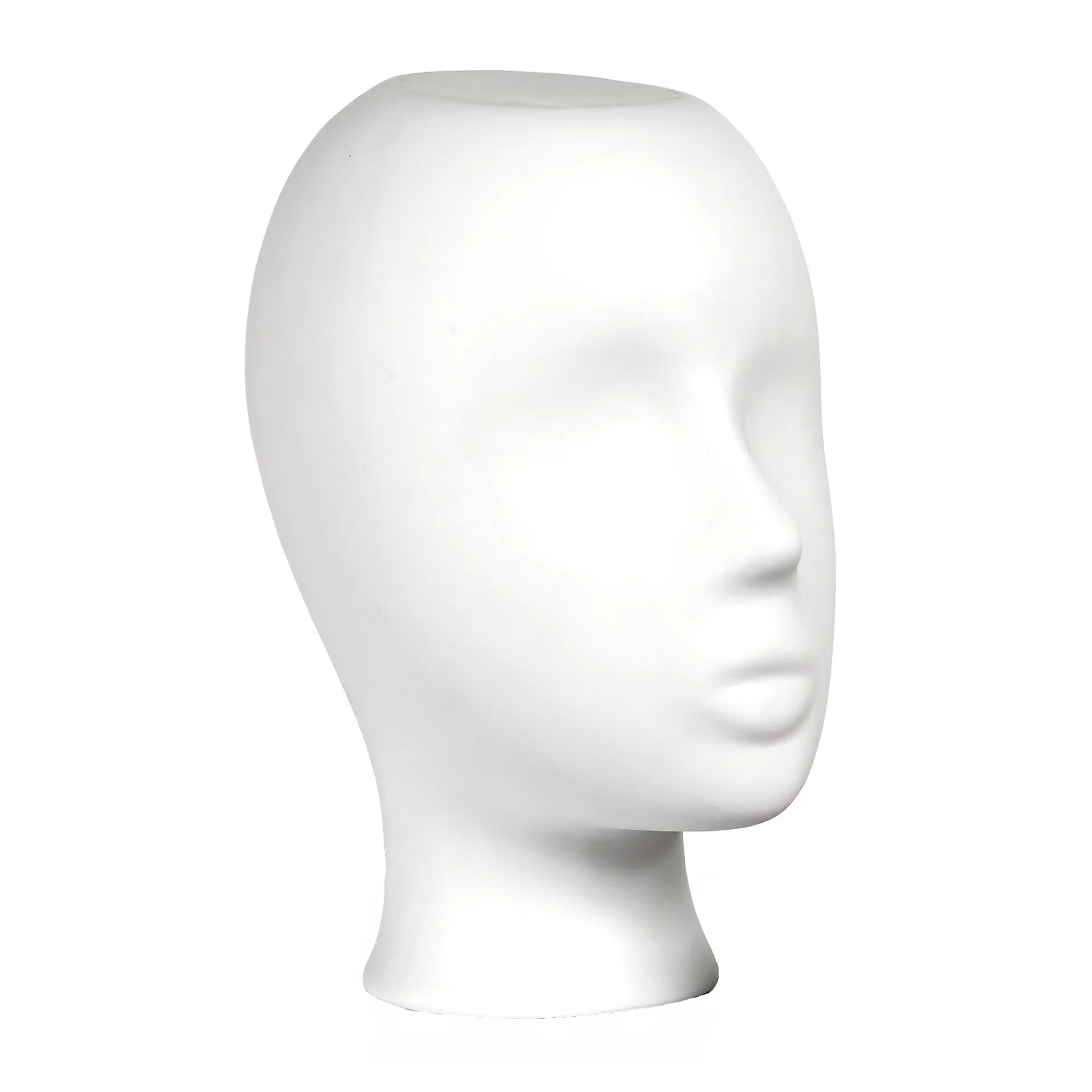 Vaso Upside-Down Head 25 cm, Bianco POLSPOTTEN