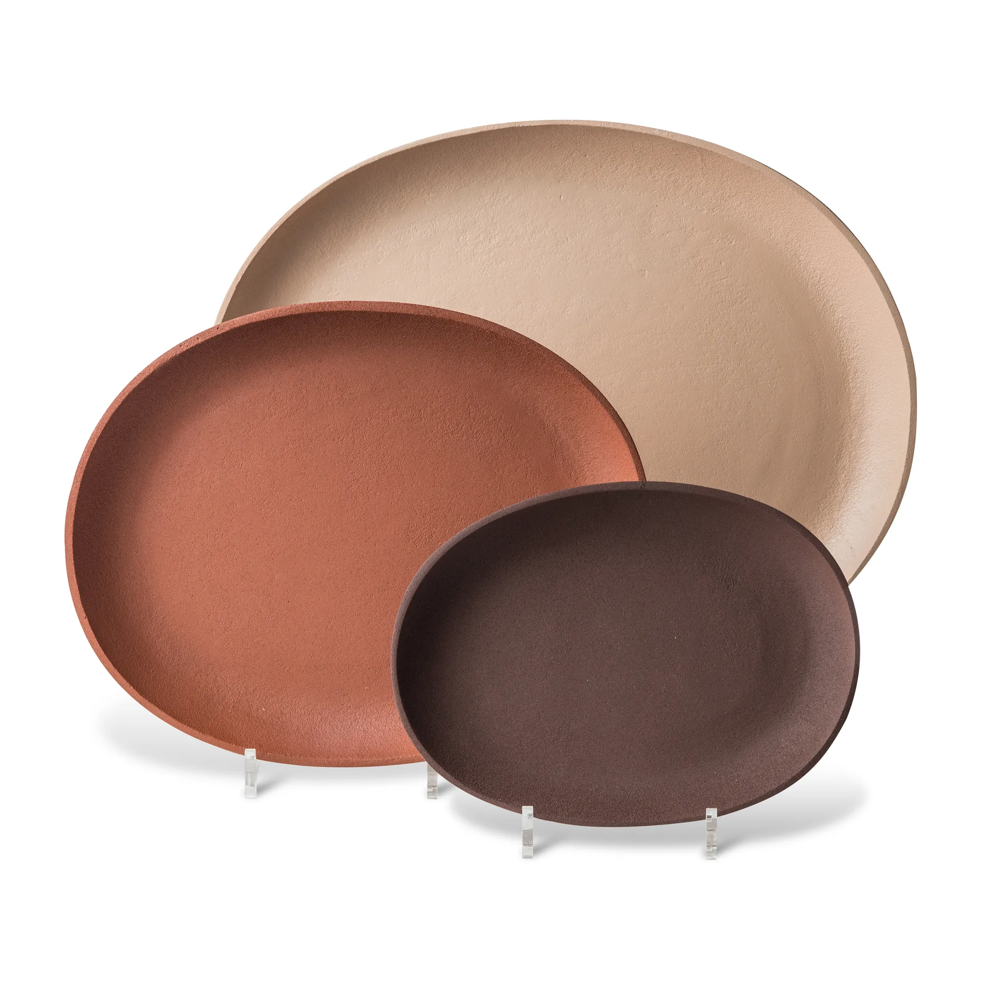 Vassoio Greek, 3 parti, Cognac POLSPOTTEN