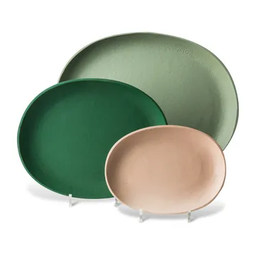 Vassoio Greek, 3 parti - Verde scuro - POLSPOTTEN