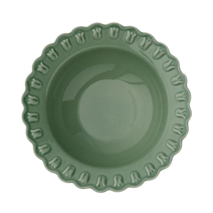 Ciotola da portata Tulipa large Ø30 cm - Verde Verona - PotteryJo
